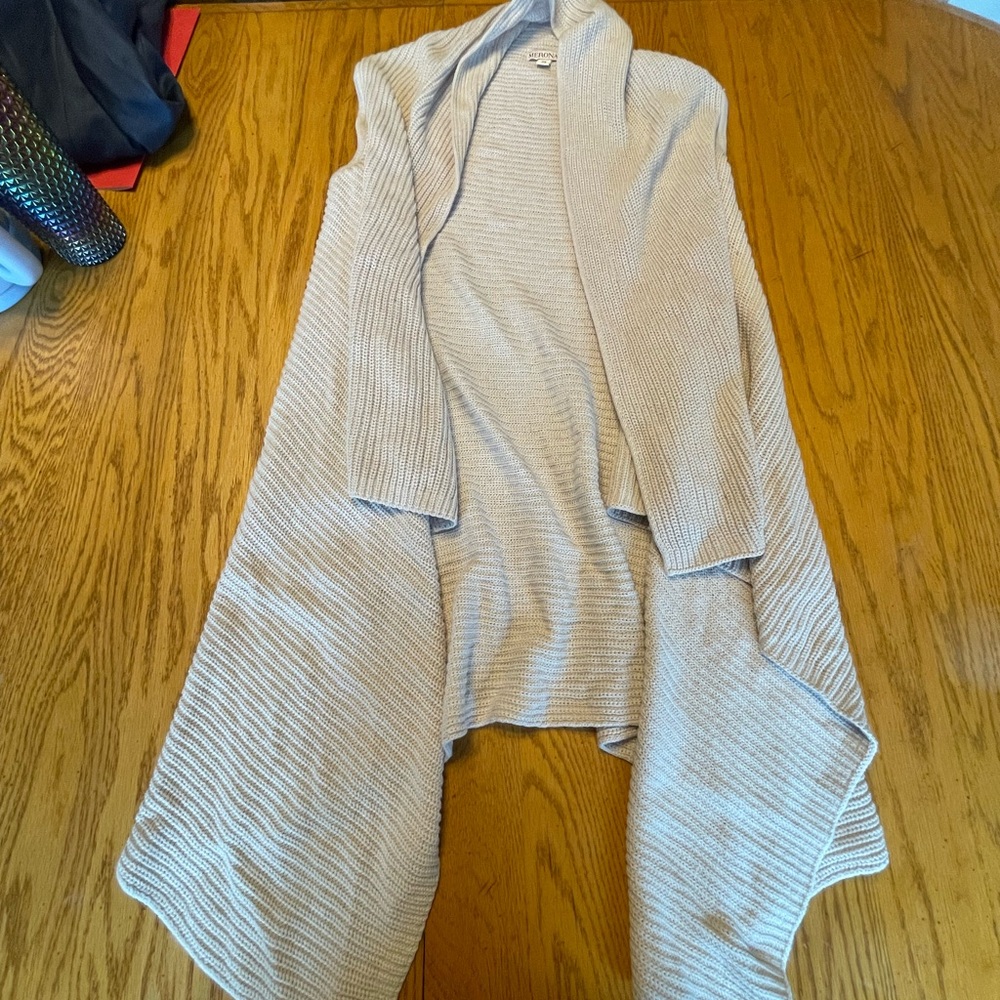 Women's Cream Sweater Vest